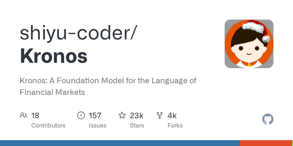 Kronos: Modelo Open-Source Especializado em Dados Financeiros de Velas