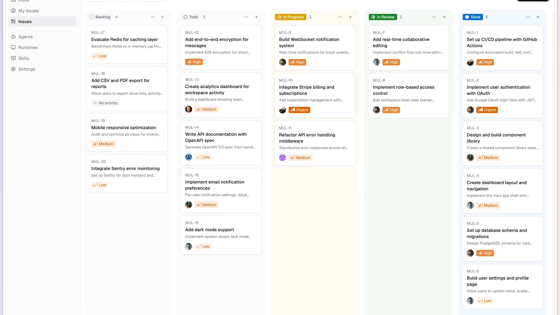 Multica v0.2.26 traz exclusão de sessões e melhorias no runtime